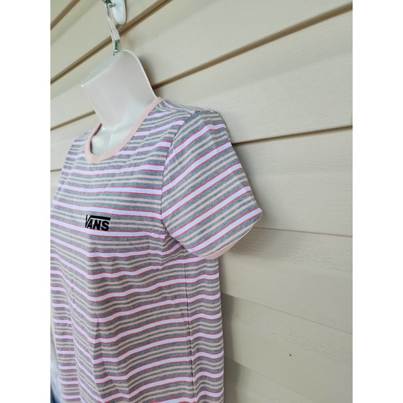 NWOT‎ Vans Striped T- Shirt Dress XS - Picture 7 of 9